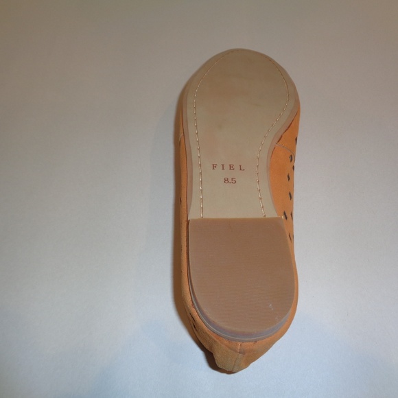 Fiel Size 8.5 BLAKE Peach Suede Slip On Loafers - Picture 5 of 8
